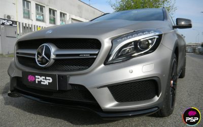 Wrapping Mercedes GLA AMG
