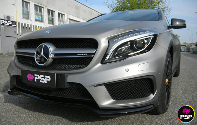 Wrapping Mercedes GLA AMG