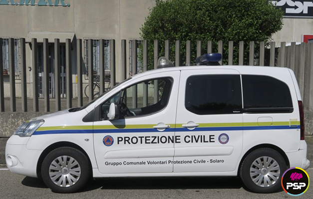 Trasformazione veicolo da Polizia Locale a Protezione Civile